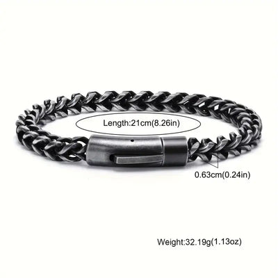 Punk Rock Silvered Bracelet