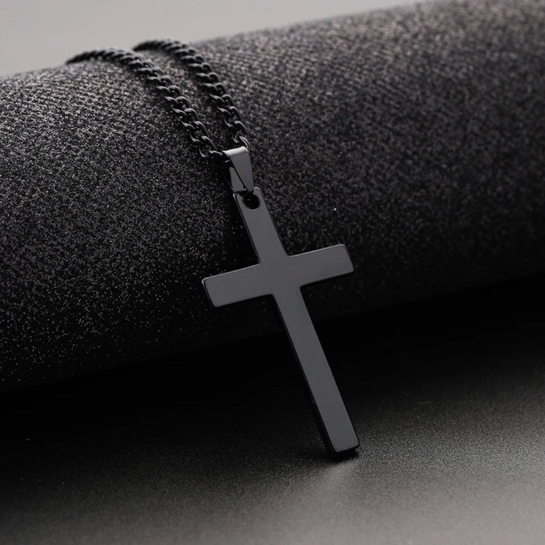 Black Cross Chain