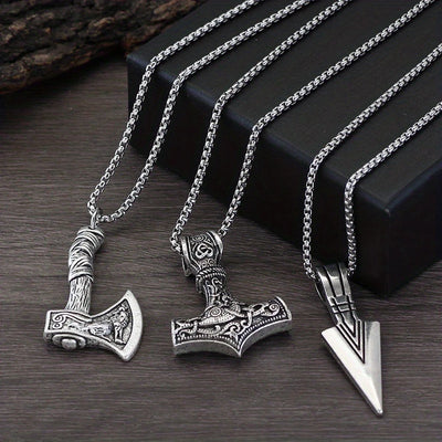 Viking Necklace Set