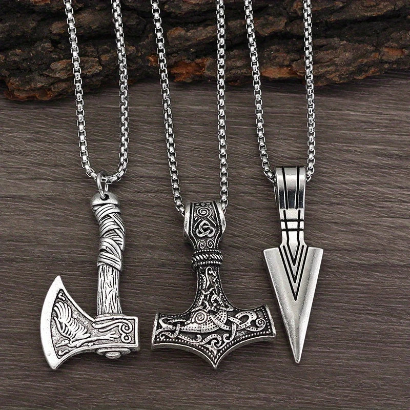 Viking Necklace Set